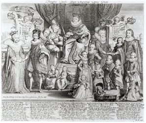Familienporträt von James I. von England